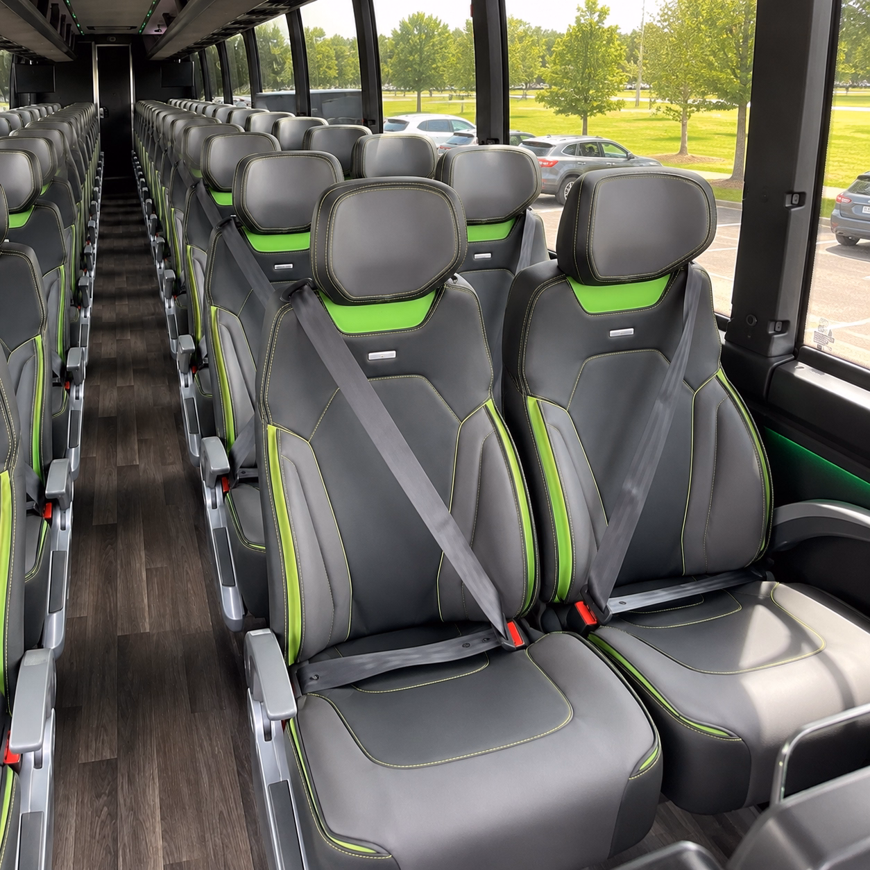 lawton school event transportation onboard seating